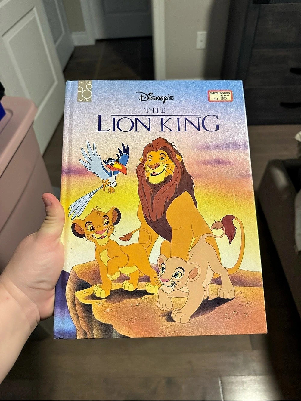 Vintage Disney The Lion King Illustrated Children's Book
